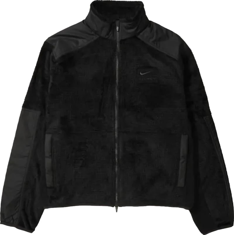 Stüssy x Nike High-Loft Full-Zip Jacket 'Black'