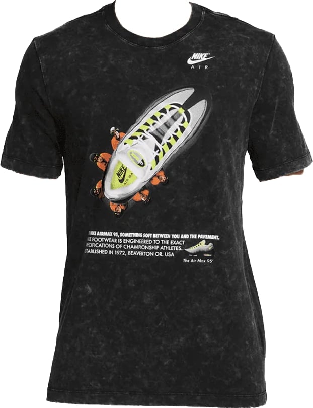 Nike Sportswear T-Shirt 'AM95 Neon Black'