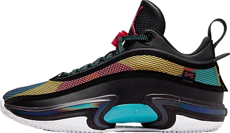 Air Jordan 36 Low 'Black Multi-Color'- Size 48.5 (ARCHIVE)