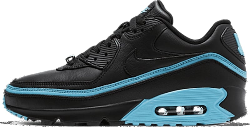 Nike Air Max 90 x Undefeated 'Black Blue Fury'