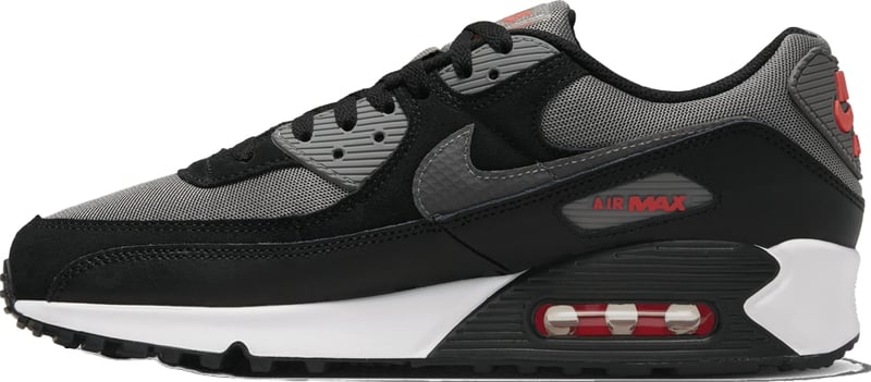 Air Max 90 'Black Pewter Red'
