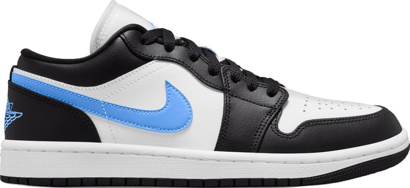 Air Jordan 1 Low 'Black University Blue White' (Women's)