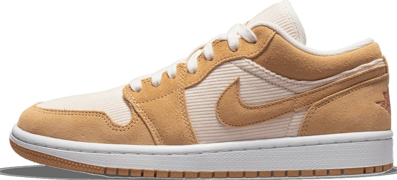 Air Jordan 1 Low SE 'Twine Orange Quartz Corduroy' (Women's)