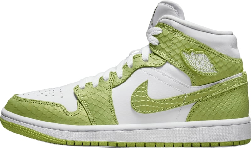 Air Jordan 1 Mid 'Green Python' (Women's)