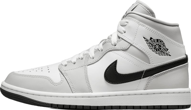 Air Jordan 1 Mid 'Light Smoke Grey' (Women's)