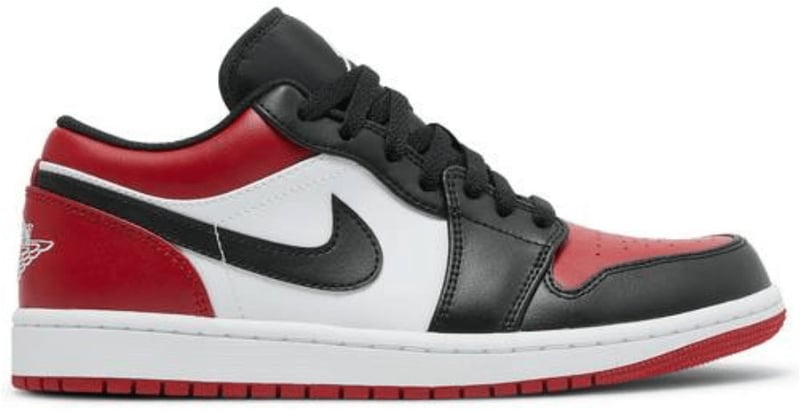 Jordan 1 Low Bred Toe