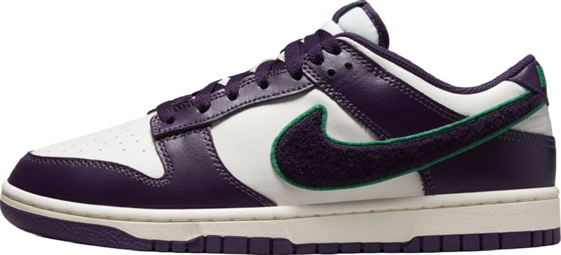 Nike Dunk Low 'Chenille Swoosh Sail Grand Purple'