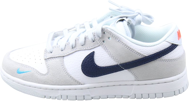 Nike Dunk Low Aqua Mini Swoosh 'Football Grey'