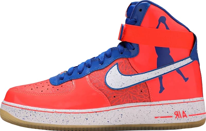 Nike Air Force 1 High 'Rasheed Total Crimson' - Size 45 (ARCHIVE)
