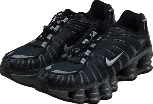 Nike Shox TL 'Zwart/Grijs' - Maat 39 (ARCHIEF)