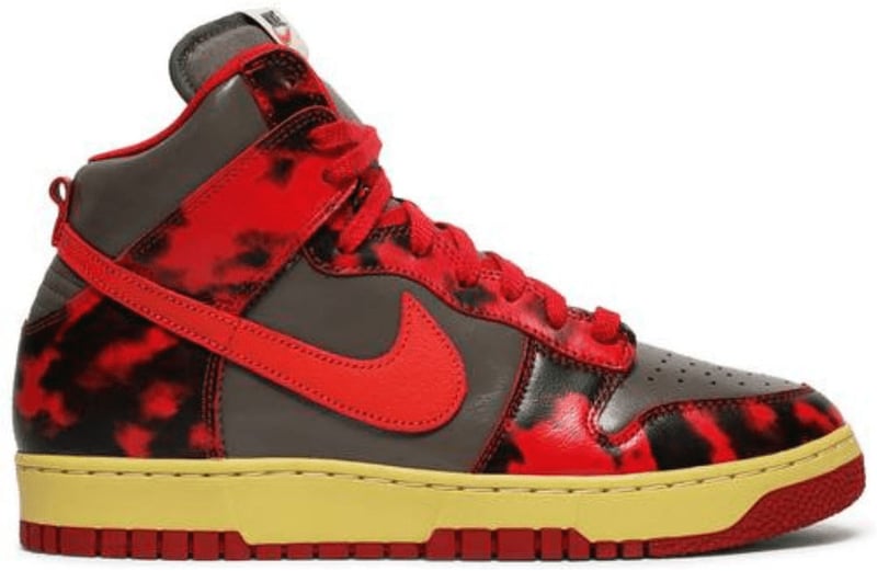 Dunk High 1985 Red Acid Wash