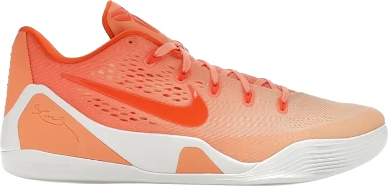 Nike Kobe 9 Low Protro Orange Frost Brilliant Orange Summit White Ice Peach