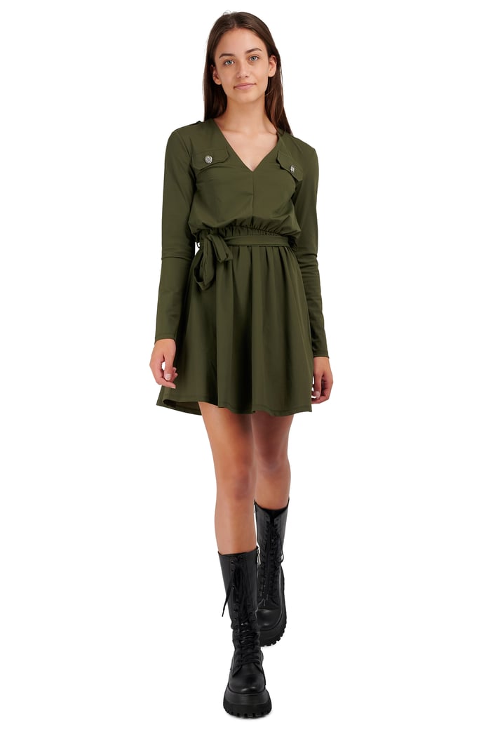 Suzy Utility Dress Night Forest