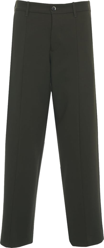 Stitched creases trousers 'Meteorite'