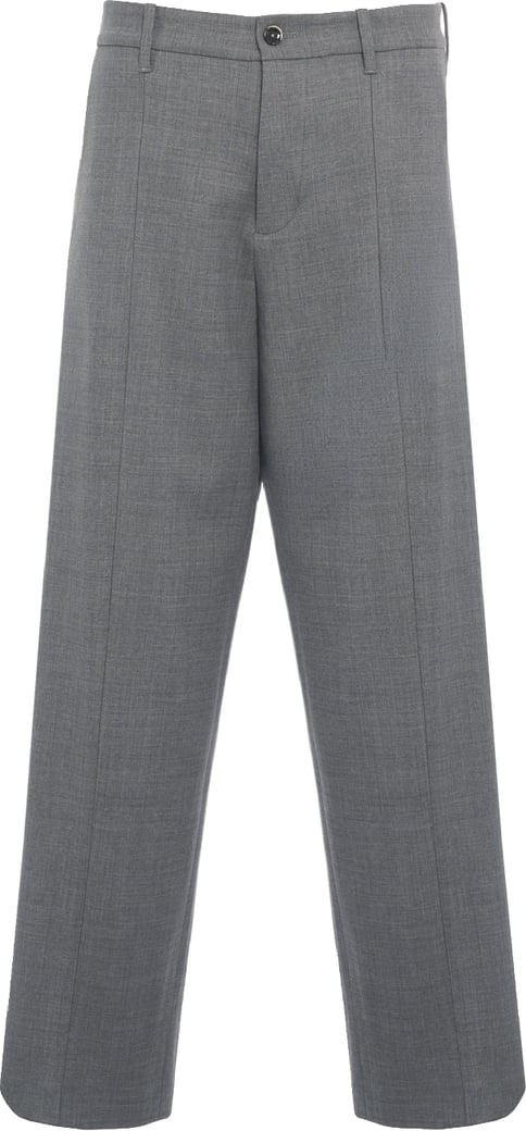 Stitched creases trousers 'Meteorite'