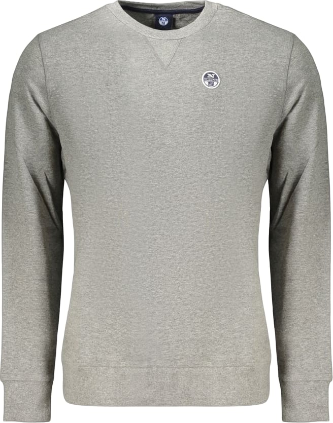 North Sails Gray Cotton Men's Sweatshirt