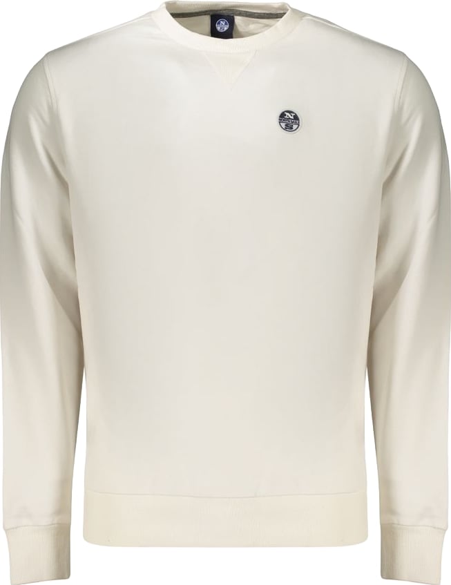 North Sails White Cotton Men's Sweatshirt