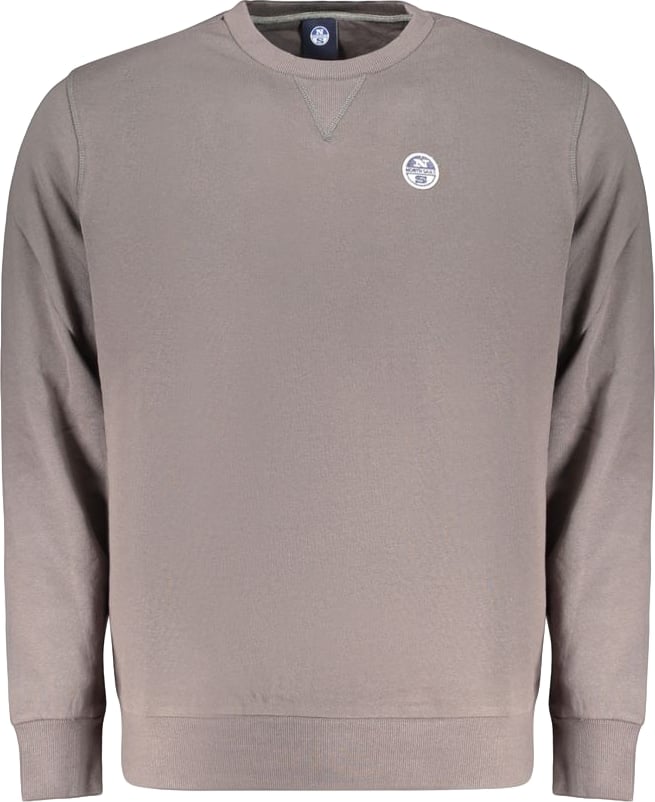 North Sails Gray Cotton Men's Sweatshirt