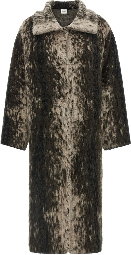 Nude Wool And Alpaca Coat