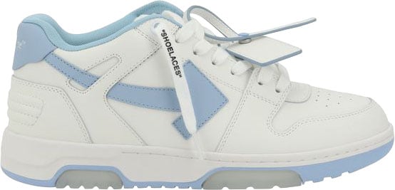 Off-White White Calf Leather Bos Taurus Athletic Sneakers
