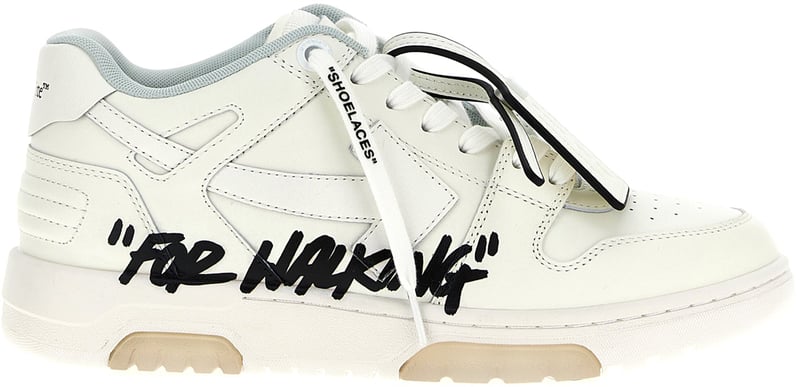 Off-White Bicolor Bovine Leather Sneakers