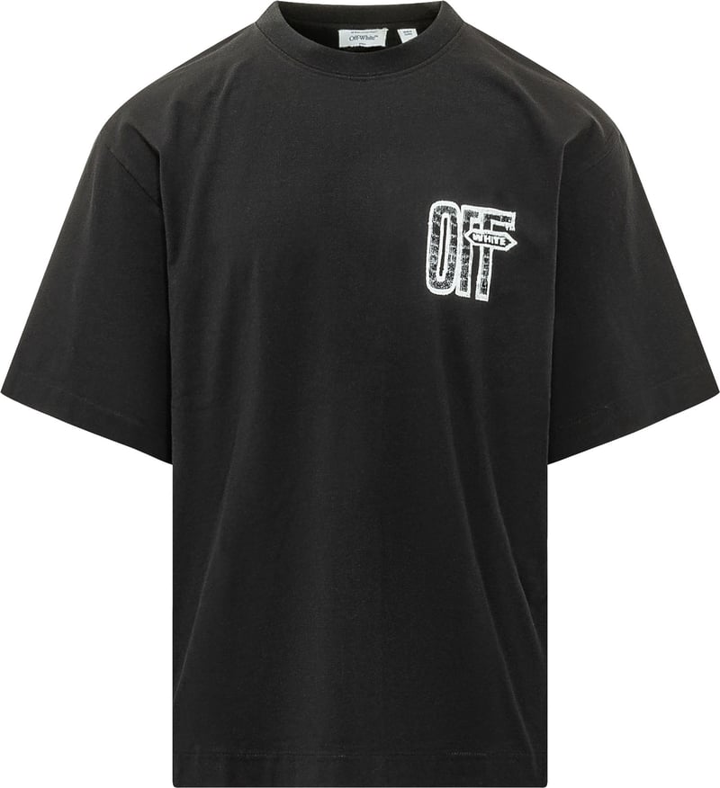 T-shirt Motion Arrow con Grafica Effetto Usurato