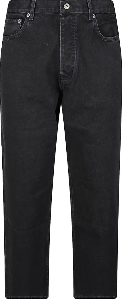 Half Arrow Relax Tapered Jeans Black