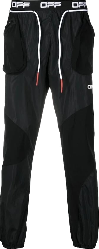 OFF-WHITE Active Technical Joggers 'Zwart/Wit' - Maat Medium (ARCHIEF)