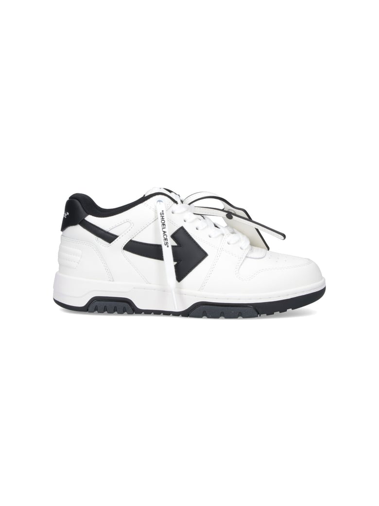 White Leather Out Of Office Sneakers