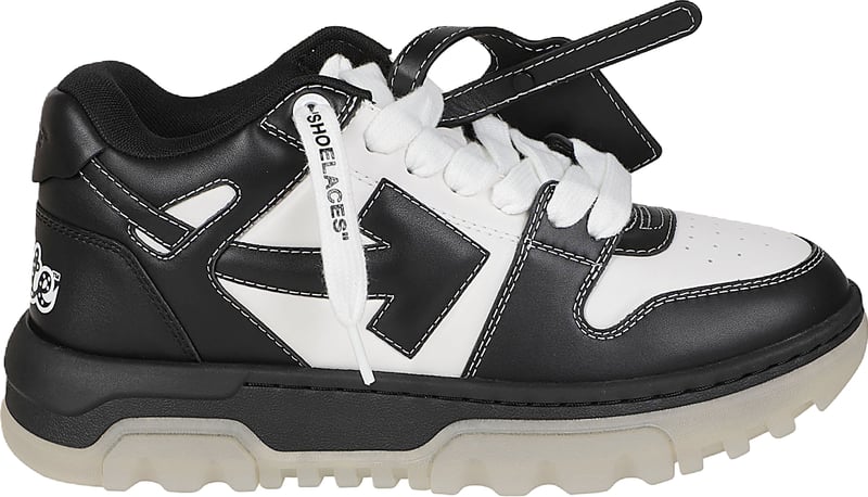 Out Of Office Chunky Varsity Sneakers White