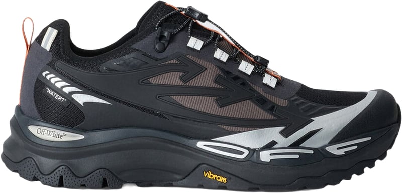 Heren Lage trail sneaker in zwart