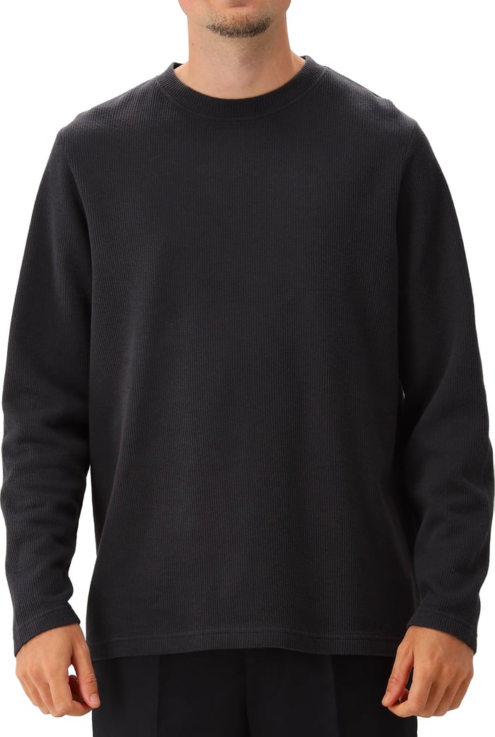 Olaf Longsleeve Grijs Ribbed Tee