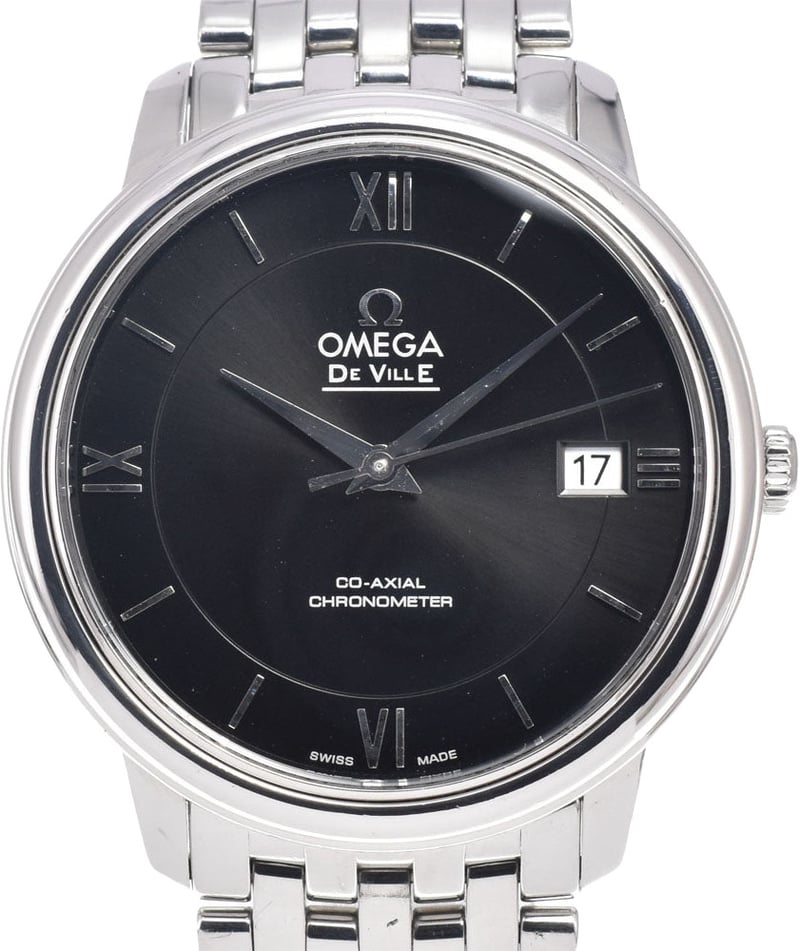 Omega De Ville Prestige Co-Axial Chronometer Automatic Stainless Steel 37