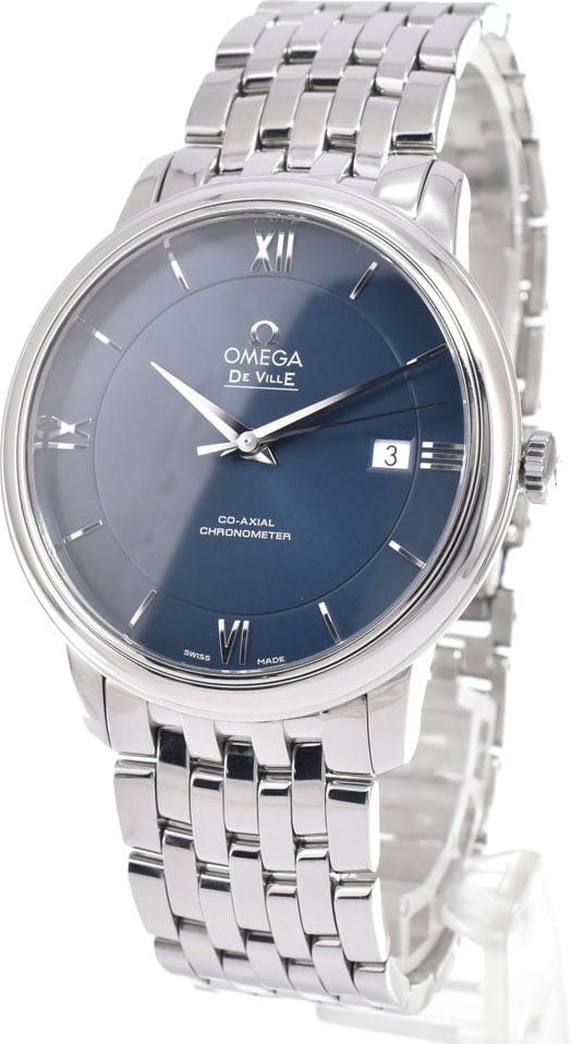 Omega De Ville Prestige Co-Axial Chronometer Automatic Stainless Steel and Mother of Pearl 32