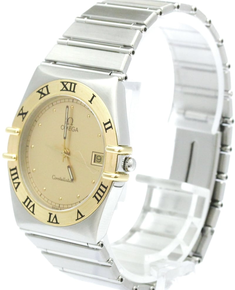 Omega Constellation Quartz Stainless Steel and Yellow Gold 33