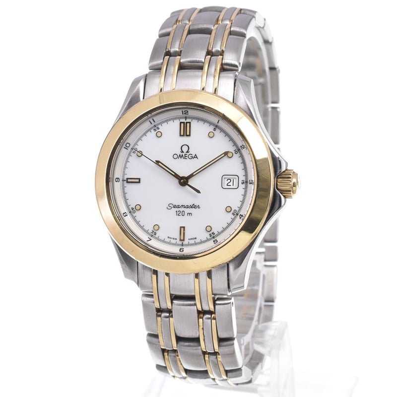 Omega Seamaster 120M Quartz Stainless Steel and 18K Yellow Gold 28