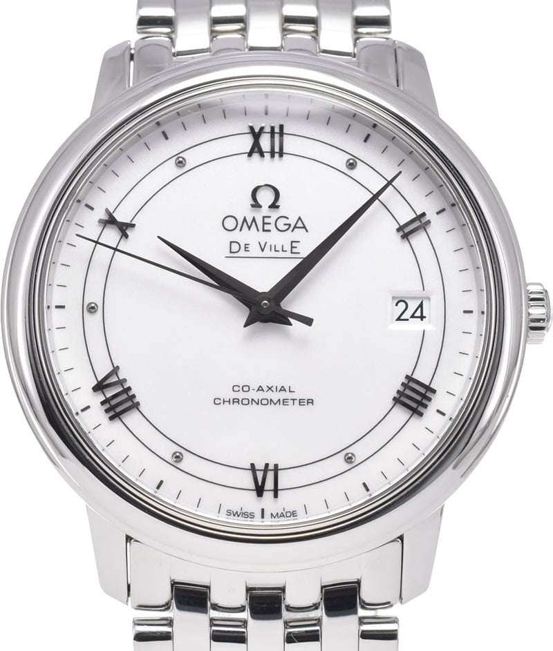 Omega De Ville Prestige Co-Axial Chronometer Automatic Stainless Steel 37