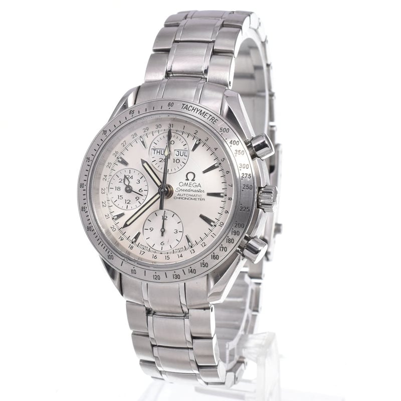 Omega Speedmaster Triple Calendar Chronograph Automatic Stainless Steel 39