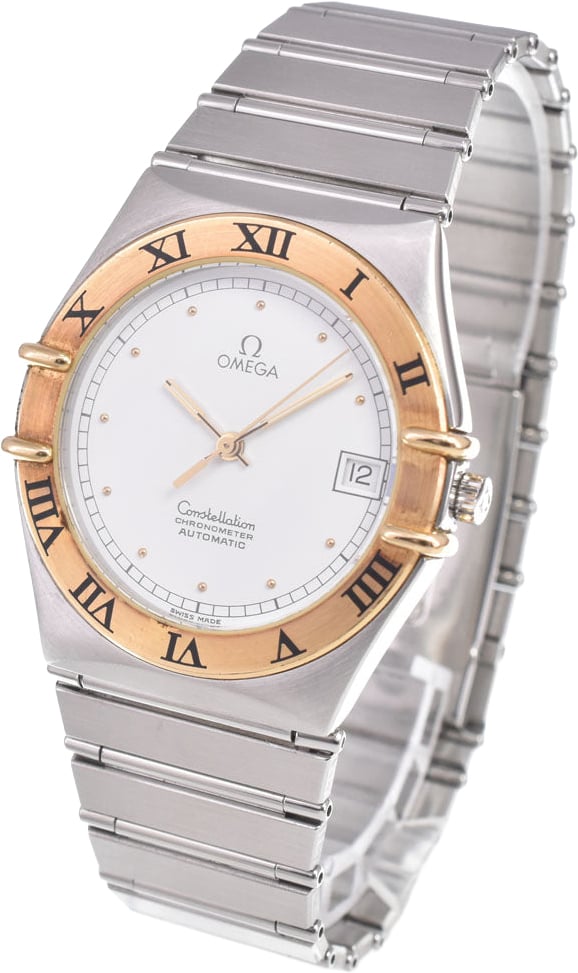 Omega Constellation Automatic Stainless Steel and Yellow Gold 35