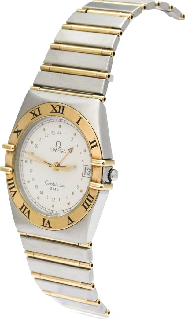 Omega Constellation GMT Stainless steel and Yellow gold (18K) 33
