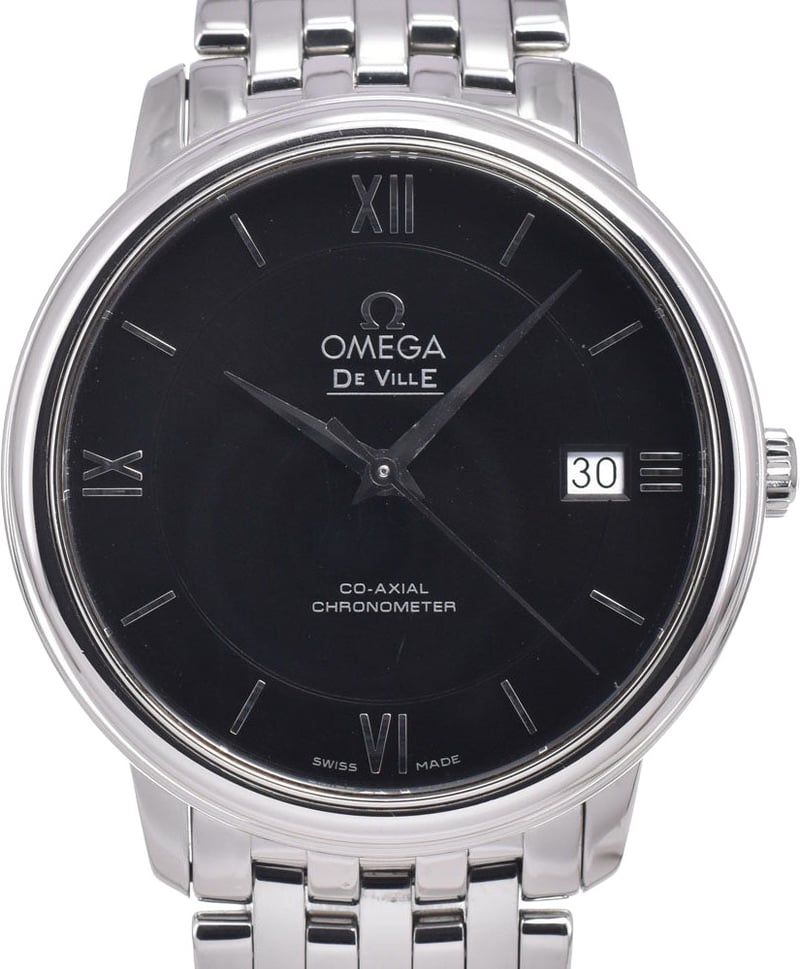 Omega De Ville Prestige Co-Axial Chronometer Automatic Stainless Steel 37