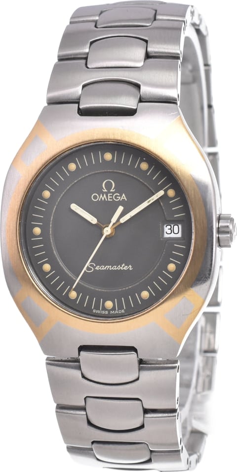 Omega Seamaster Polaris Quartz Stainless Steel with Plated Metal 32