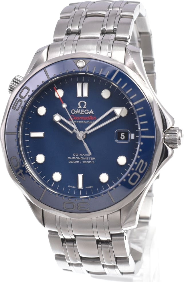 Omega Seamaster Diver 300M Co-Axial Master Chronometer Automatic Stainless Steel and Yellow Gold 42