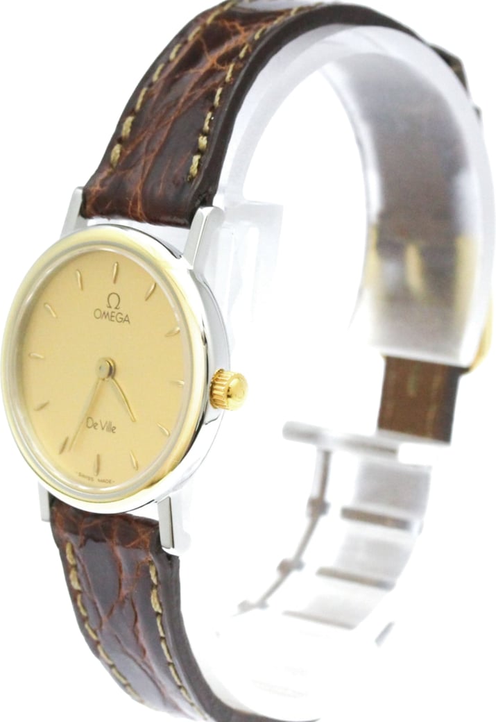 Omega De Ville Quartz Stainless Steel and gold plated 23