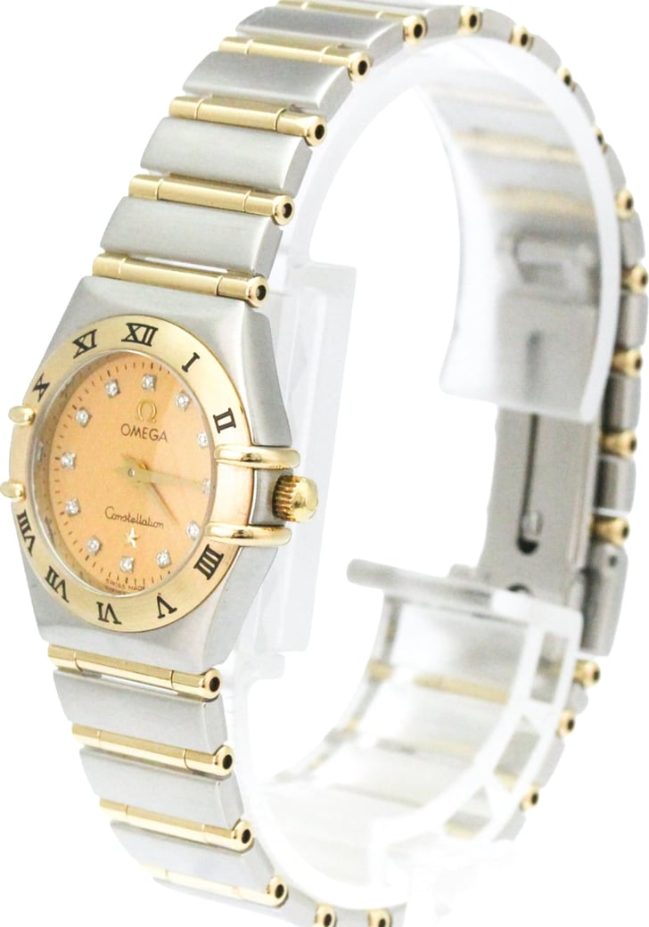 Omega Constellation Quartz Stainless Steel and Yellow Gold 22