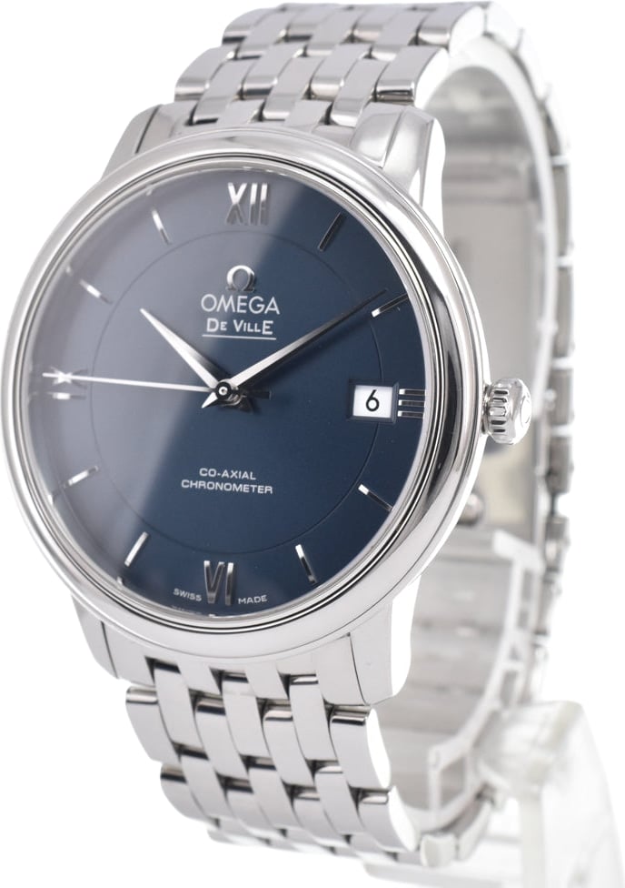 Omega De Ville Prestige Co-Axial Chronometer Automatic Stainless Steel and Mother of Pearl 32