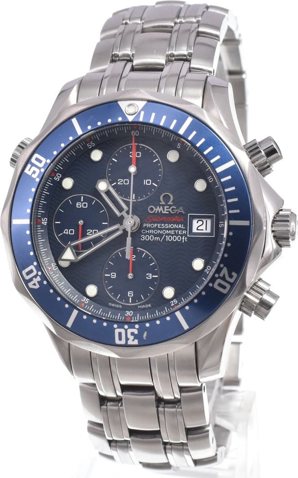 Omega Seamaster Diver 300M Chronometer Chronograph Automatic Stainless Steel 41