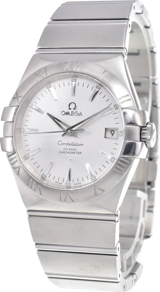Omega Constellation Co-Axial Chronometer Automatic Stainless Steel 38