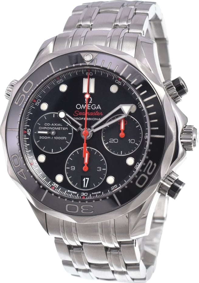 Omega Seamaster Diver 300M Chronometer Chronograph Automatic Stainless Steel 41