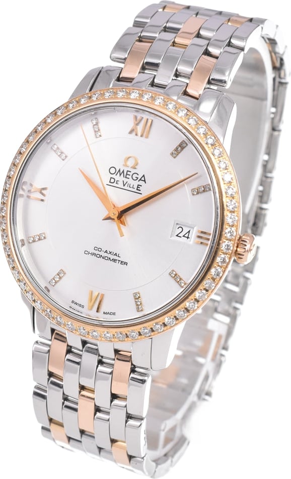 Omega De Ville Prestige Quartz Stainless Steel 34